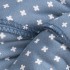 Трикотажный слинг-шарф bellybutton by Manduca WildCrosses blue