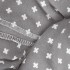 Трикотажный слинг-шарф bellybutton by Manduca WildCrosses grey