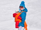 Как носить ребёнка в слинге зимой?