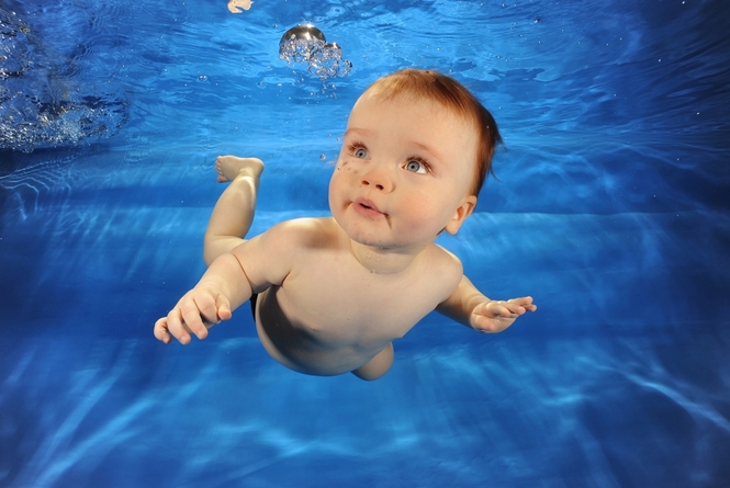 Занятия плаванием для детей
