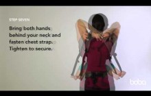 Видео-инструкция по ношению Boba Carrier спереди